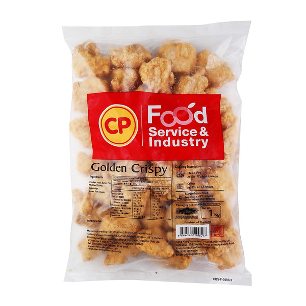 CP Golden Crispy Chicken 1kg/pkt (Halal) - SGFoodMart.com SG Food Mart