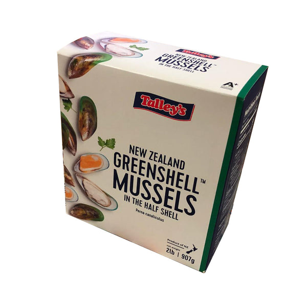 New Zealand Greenshell Mussels 907gm/box
