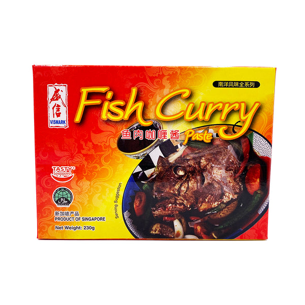 Vismark Fish Curry Paste 230gm/box (Halal)