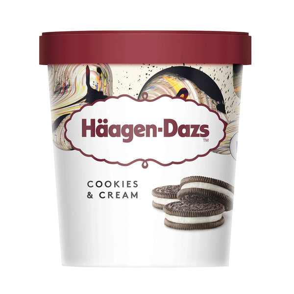 Haagen-Dazs Cookies & Cream Ice Cream