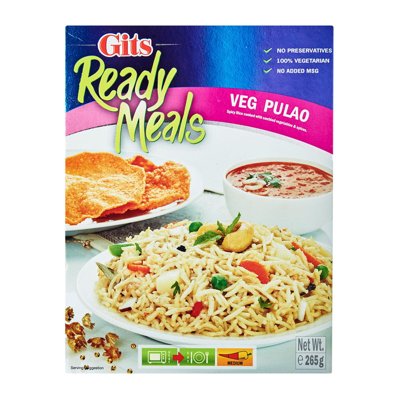 GITS HEAT & EAT - VEG PULAO 265GM