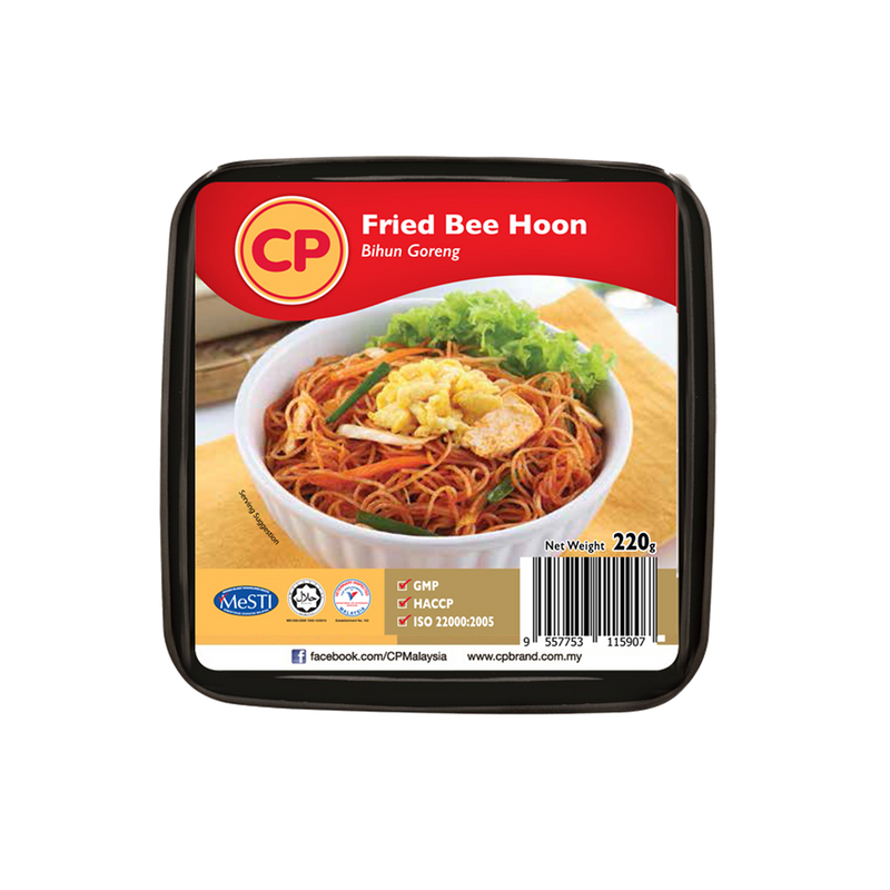 CP Fried Bee Hoon 220gm/tray (Halal) - SGFoodMart.com SG Food Mart