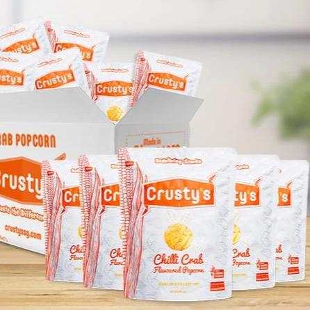 Crusty Chilli Crab Popcorn 60gm/pkt (Halal) - SGFoodMart.com SG Food Mart