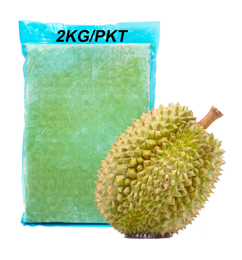 Grade "AAA" Frozen Durian Paste without Seed 2kg/pkt (Halal)