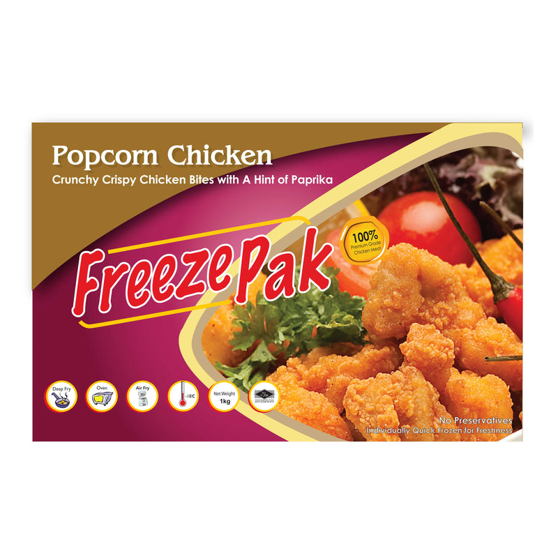 FreezePak Chicken Popcorn (Halal) - SGFoodMart.com SG Food Mart