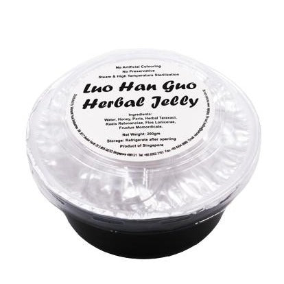 Premium Luo Han Guo Herbal Jelly (Gui Ling Gao) 200gm/cup