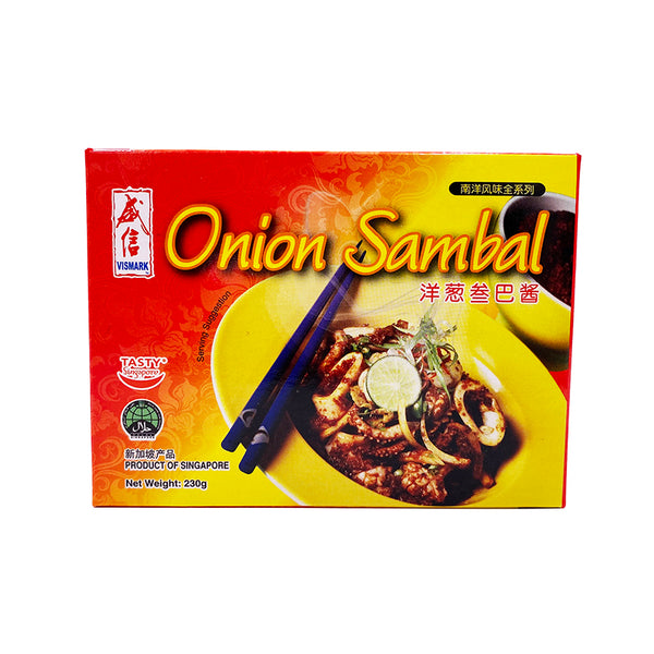 Vismark Onion Sambal Chilli 230gm/box (Halal)
