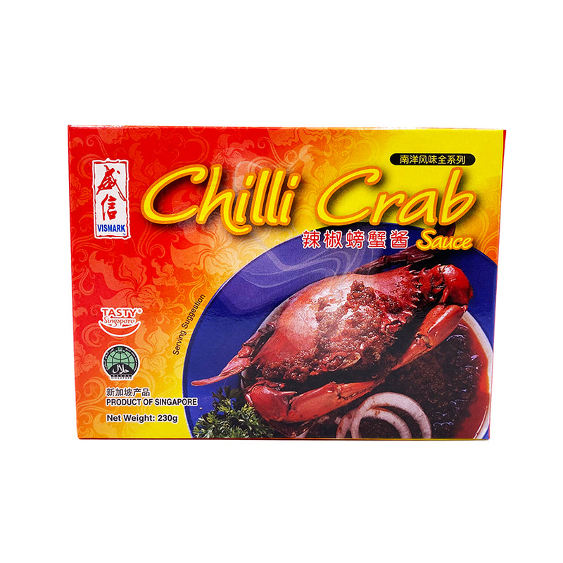 Vismark Chilli Crab Sauce 230gm/box (Halal)