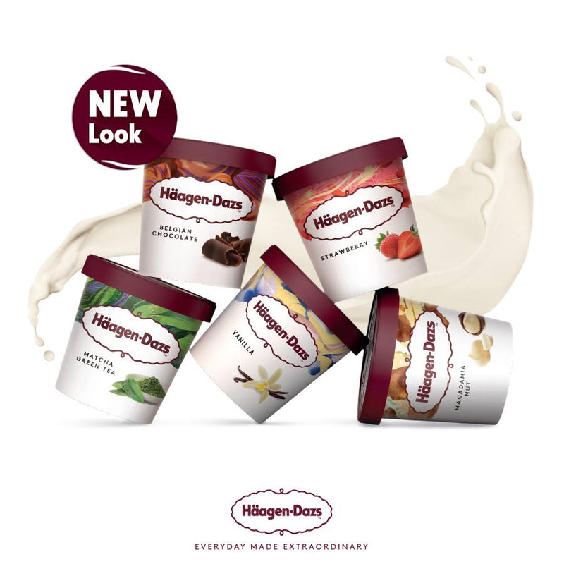 Haagen-Dazs Strawberry Ice Cream