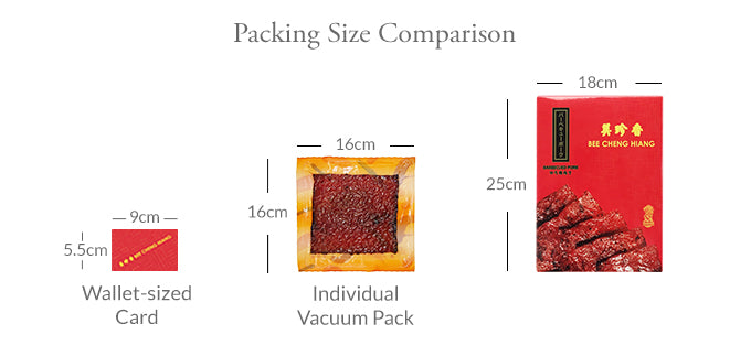 Bee Cheng Hiang Vacuum Pack BBQ Slice Pork 480gm/box
