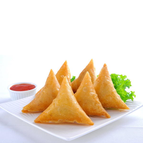 Vegetable Samosa 12gm x 100pc/box (Halal) - SGFoodMart.com SG Food Mart