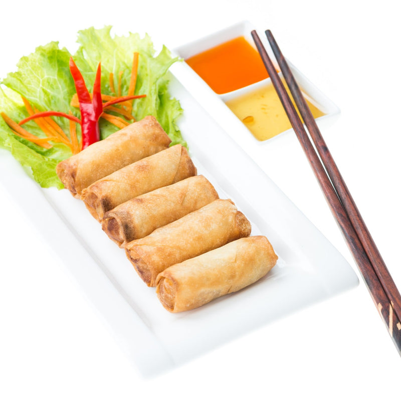 Vegetable Spring Roll 25gm x 50pc/box (Halal) - SGFoodMart.com SG Food Mart