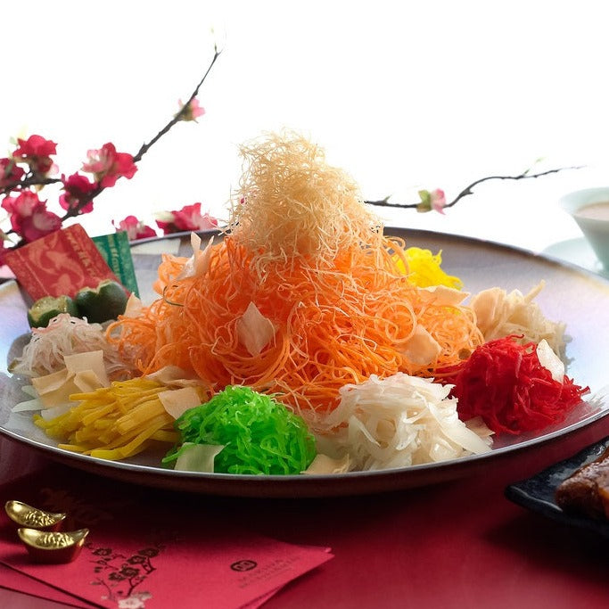 Yu Sheng Shredded Raddish Red/Green/White 1kg/pkt (Halal)