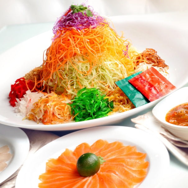 Yu Sheng Shredded Raddish Red/Green/White 1kg/pkt (Halal)